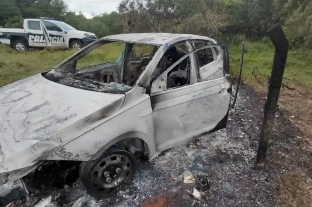 Hallaron un cuerpo calcinado