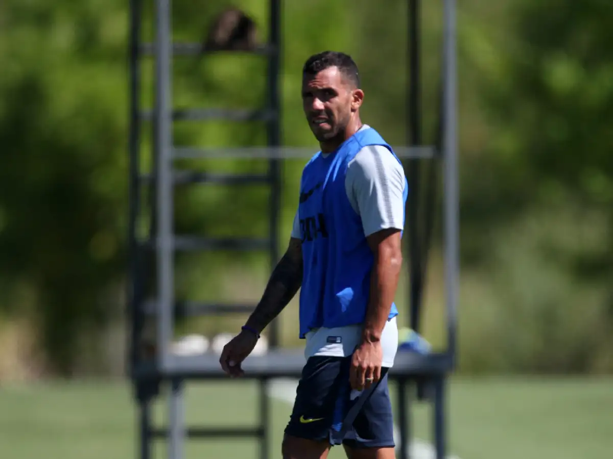 Tevez se lesionó 