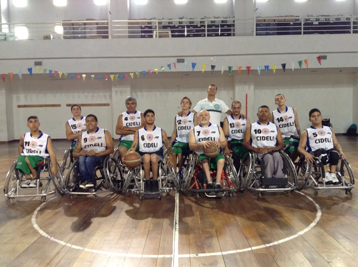 Cideli debuta como local en la Liga Nacional de Básquet Adaptado