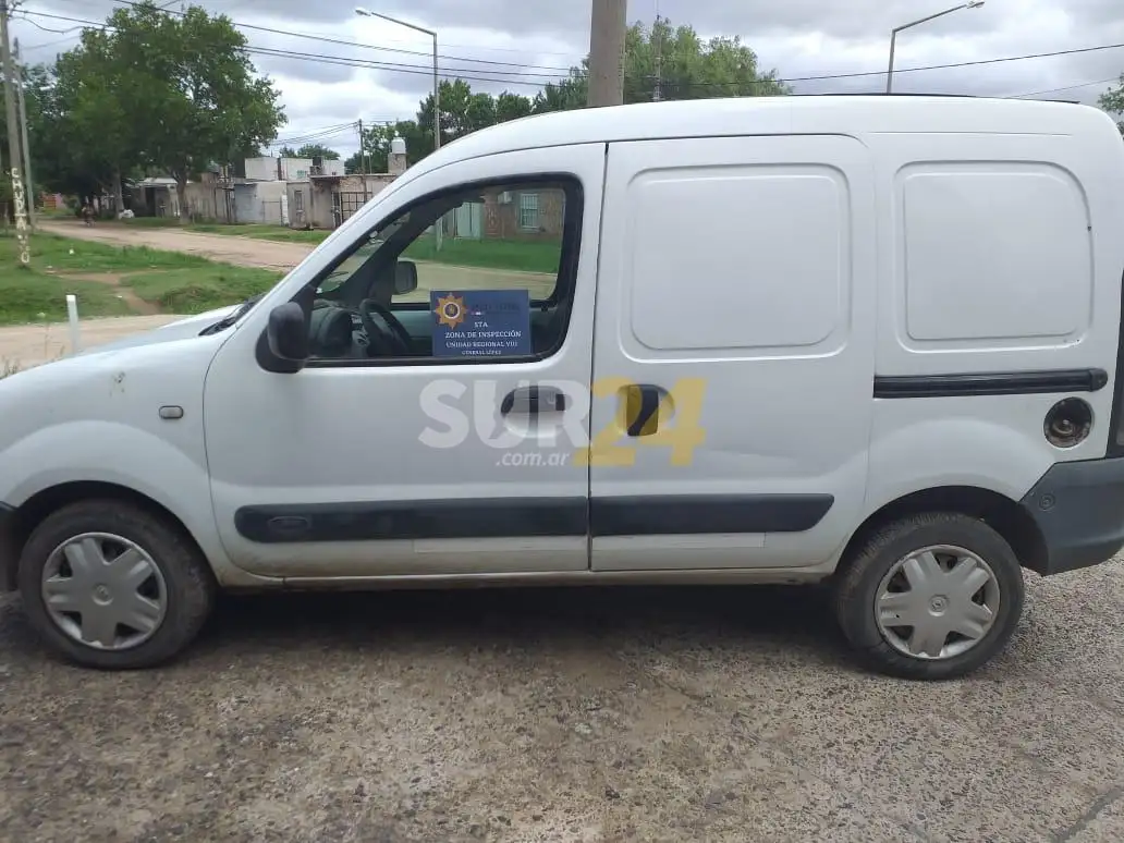 Hallaron el utilitario Kangoo sustraído en la noche del lunes