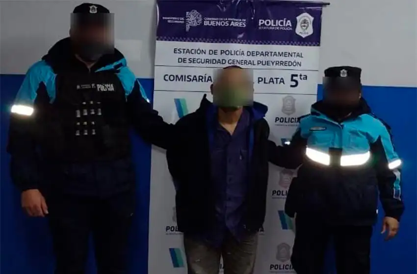Identificaron y detuvieron a un acosador en El Martillo