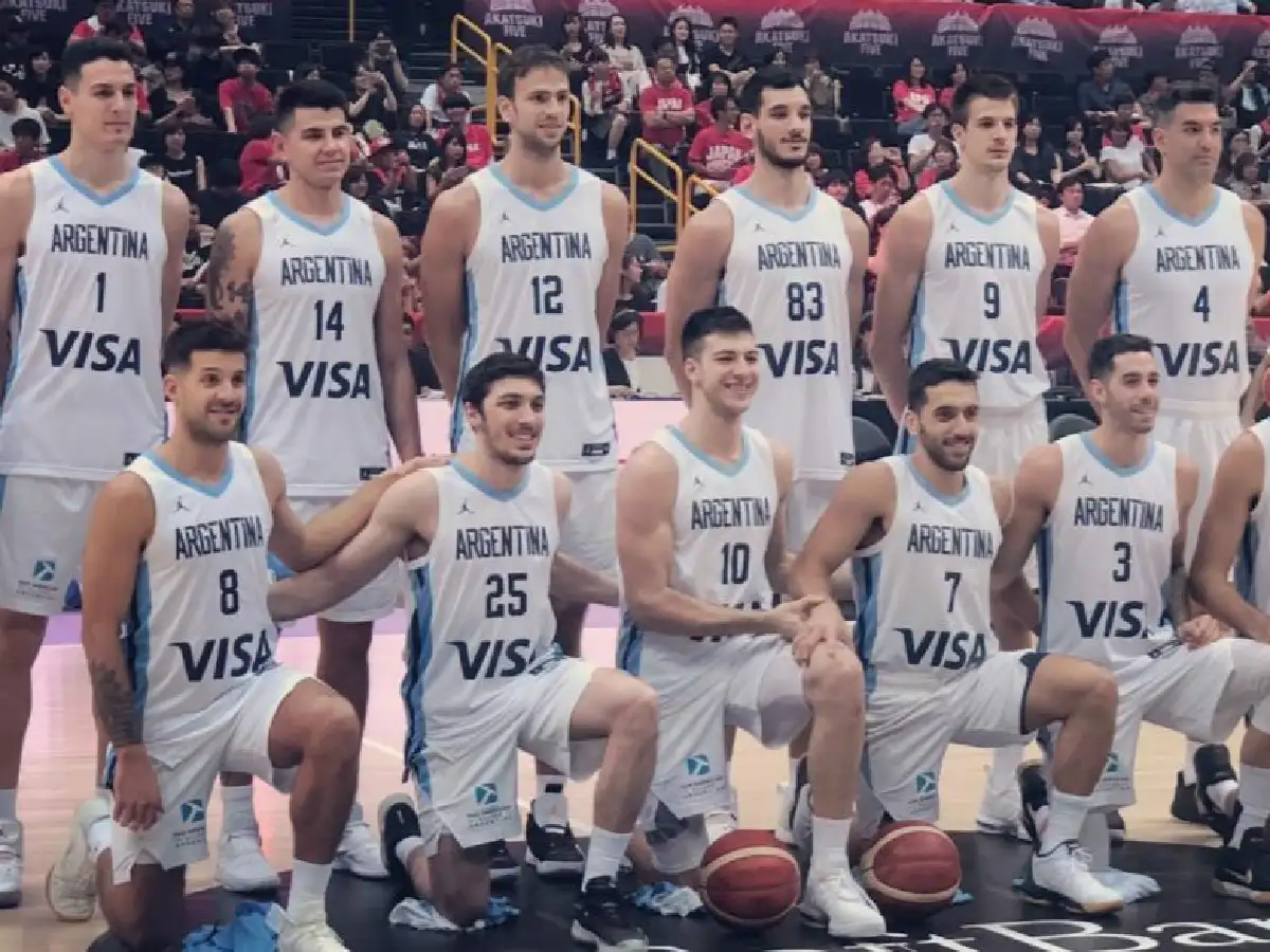 Argentina le ganó a Japón en la previa de Mundial de Basquet