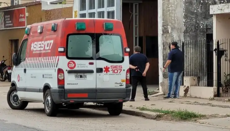 En el lugar acompañó el procedimiento, el coordinador del SIES 107, Ramiro Aguilar.