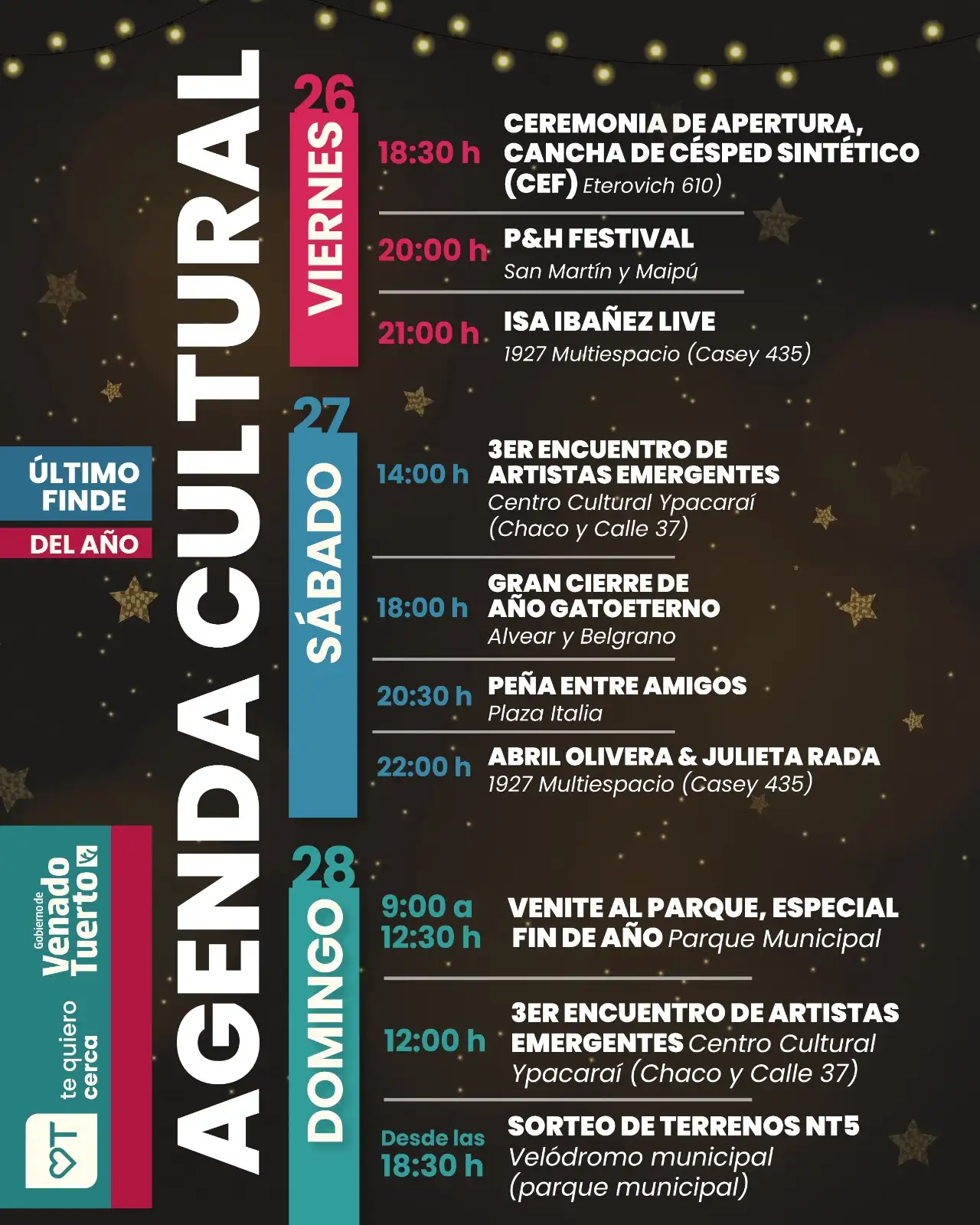 Agenda cultural