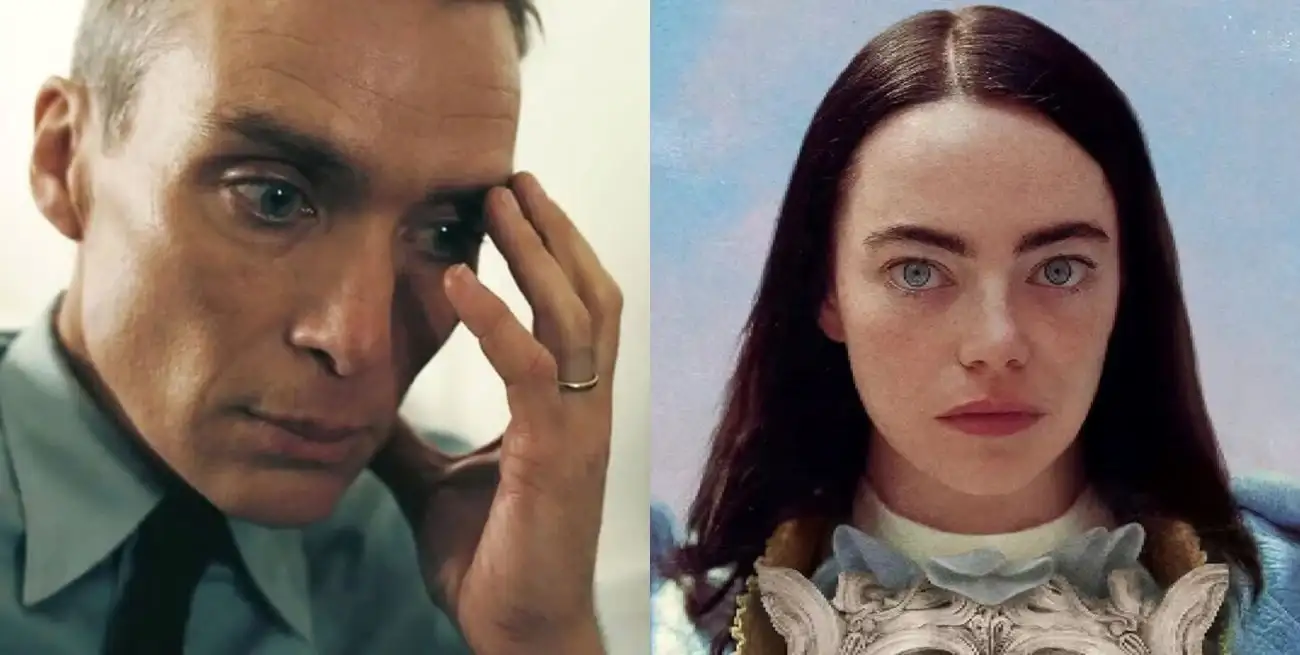 Premios Oscar: Cillian Murphy como J. Robert Oppenheimer, y Emma Stone como Bella Baxter en “Pobres criaturas”: ambos candidatos al Oscar y protagonistas de las más reconocidas.