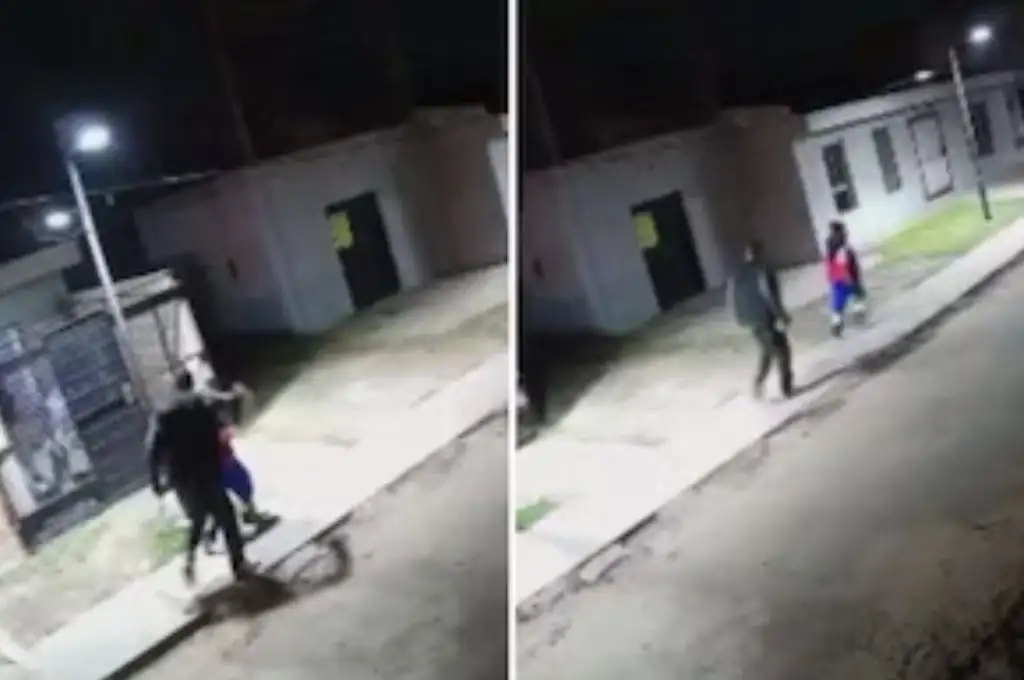 Agredió a su hijo y a su ex pareja