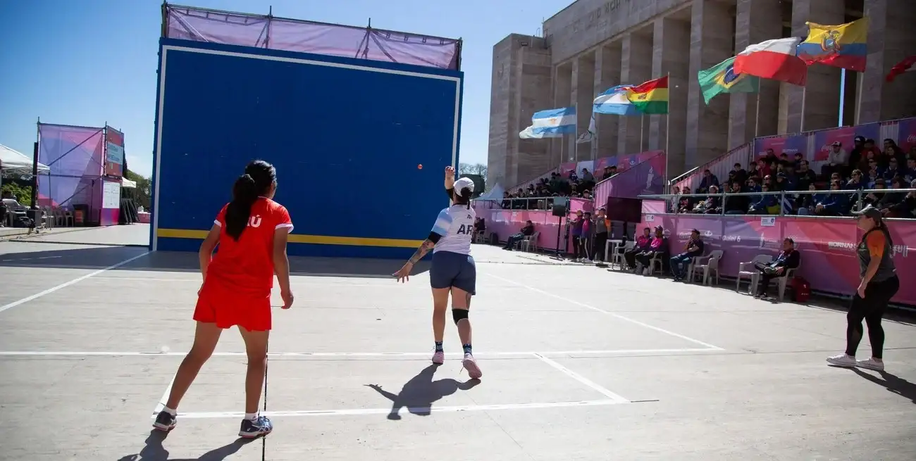 El Frontball desde el Monumento a la Bandera. Crédito: Juegos Suramericanos