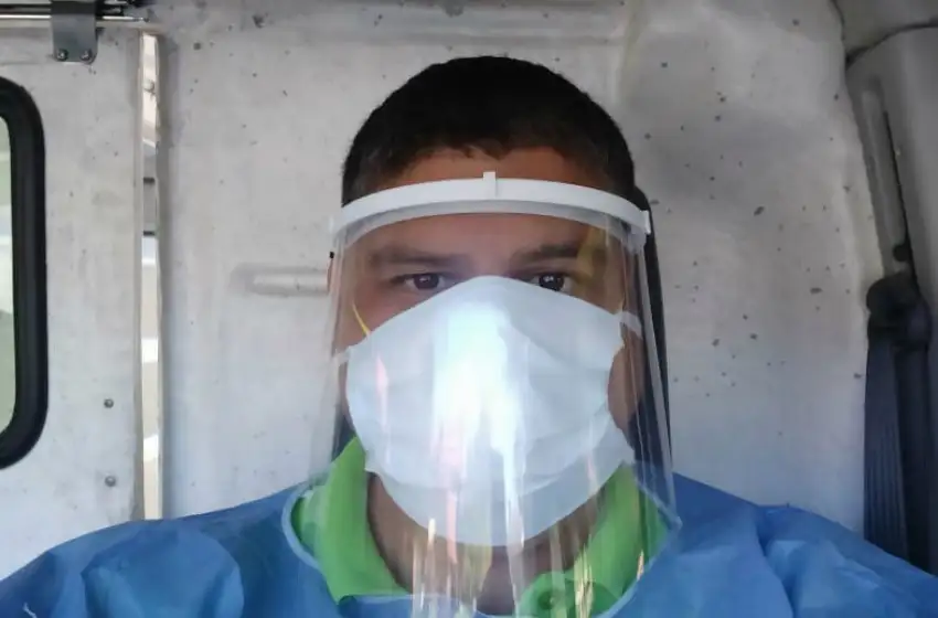 Crónica de un día a bordo de una ambulancia del SAME en tiempos de pandemia