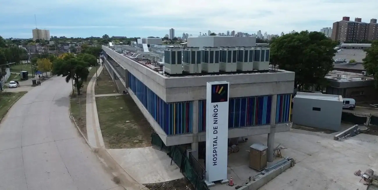Tramo final de los trabajos en el hospital del oeste capitalino.