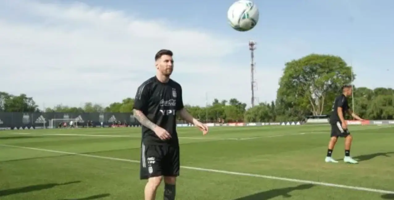 Lionel Messi entrenó y podría estar frente a Uruguay