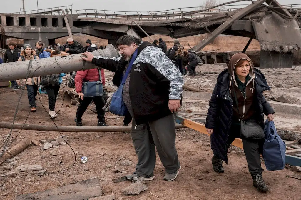 Corredores humanitarios: Rusia anunció un alto el fuego en Ucrania