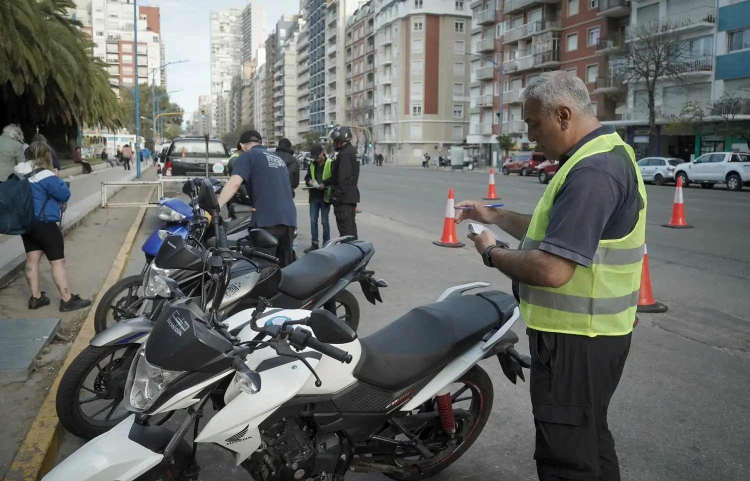 Los operativos fueron realizados en diversos puntos de la ciudad.