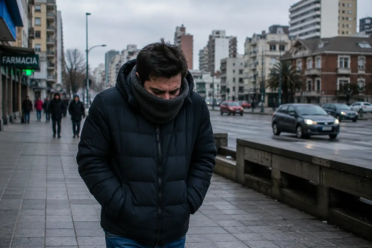 Mar del Plata tendrá un lunes fresco, inestable y con fuertes ráfagas