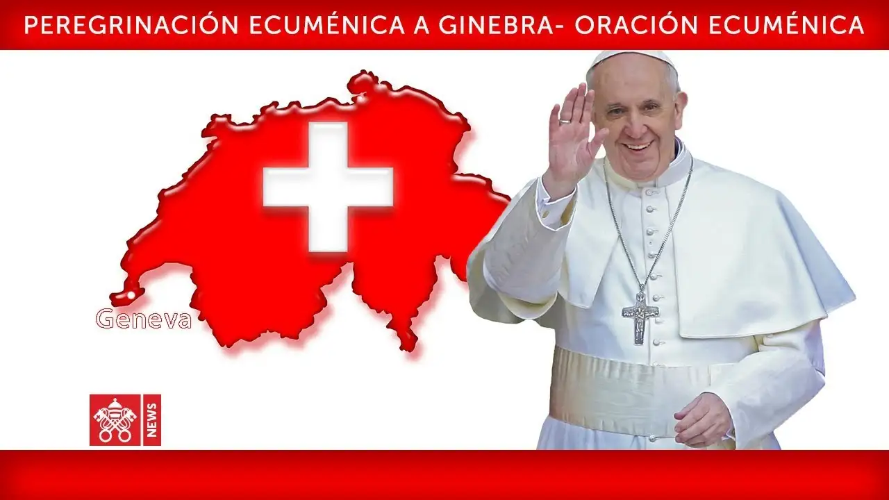 El Papa aterriza en Ginebra como “peregrino ecuménico”
