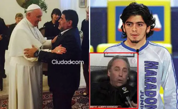El abogado de Diego Junior asegura que el papa Francisco le pidió a Maradona que reconozca a su hijo