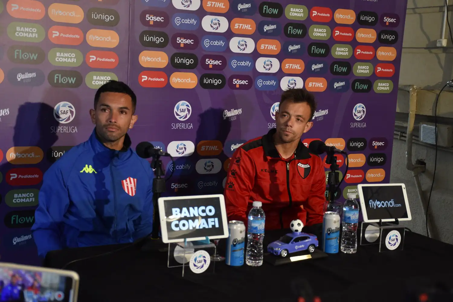Carabajal y Burián ya palpitan el clásico
