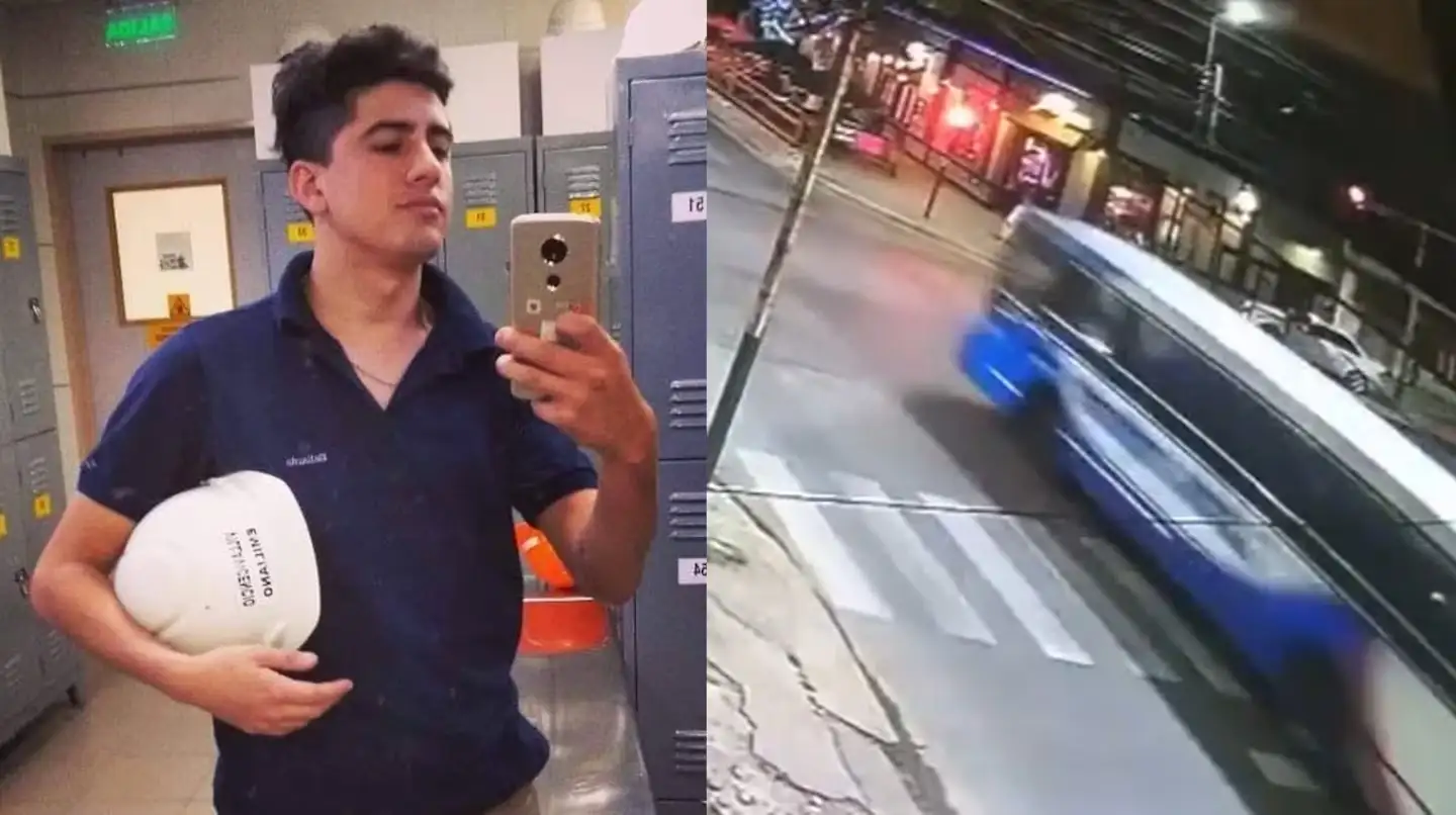 Así fue el momento del accidente fatal en Lomas de Zamora. (Foto: captura de video TN)