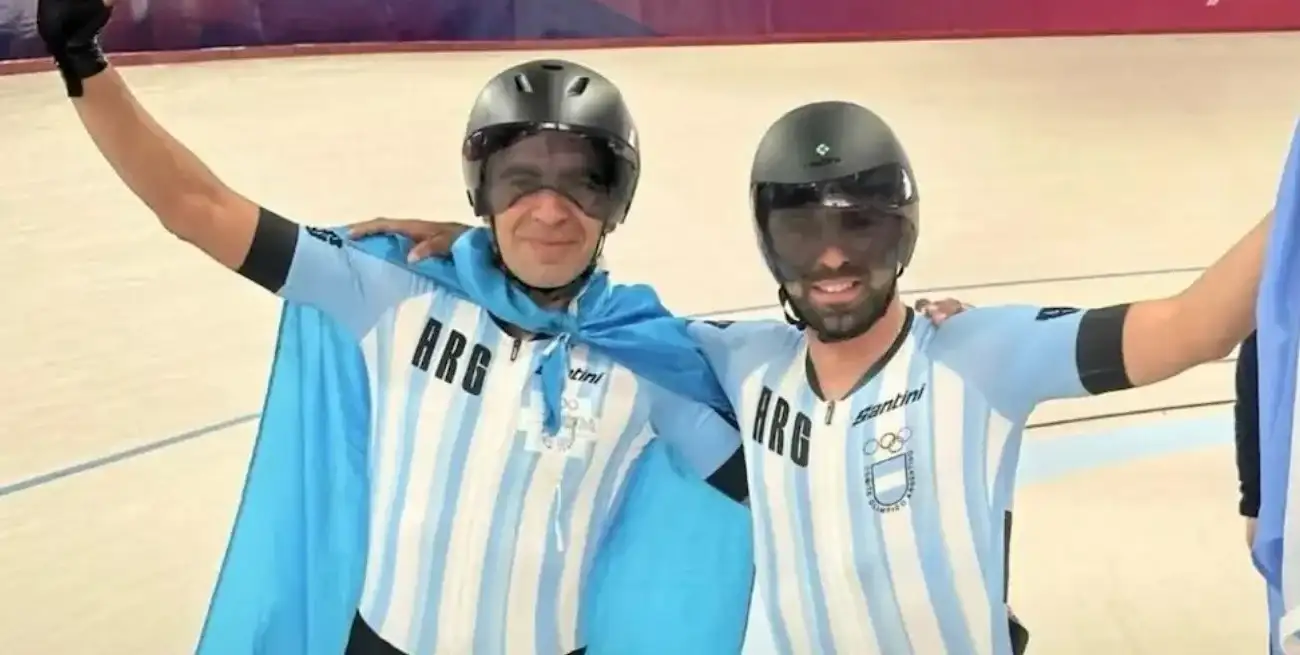 Rubén Ramos y Marcos Méndez ganaron la madison masculina con 43 puntos.