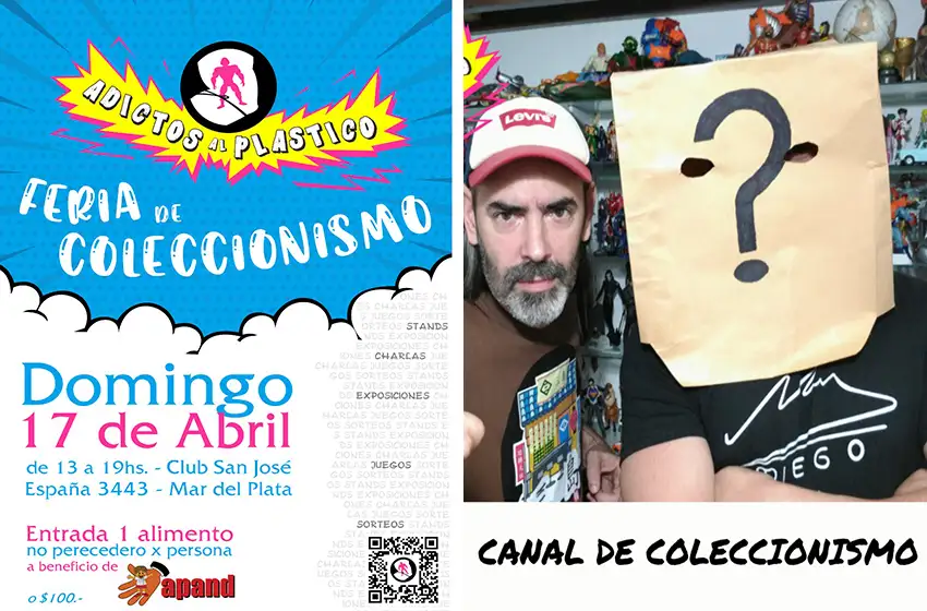 A beneficio de APAND se viene una feria de Coleccionismo