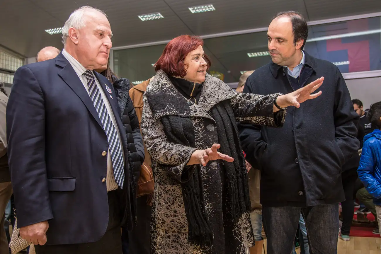 Corral y Lifschitz participaron de la inauguración del Alero