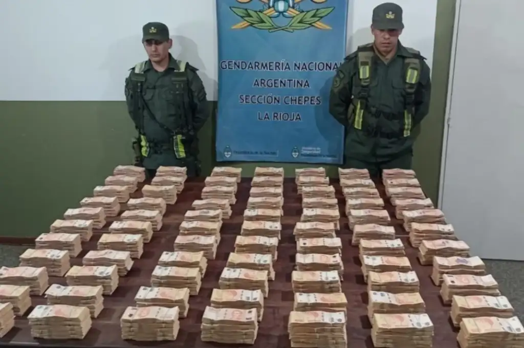 El Juzgado Federal de La Rioja ordenó el secuestro del dinero.