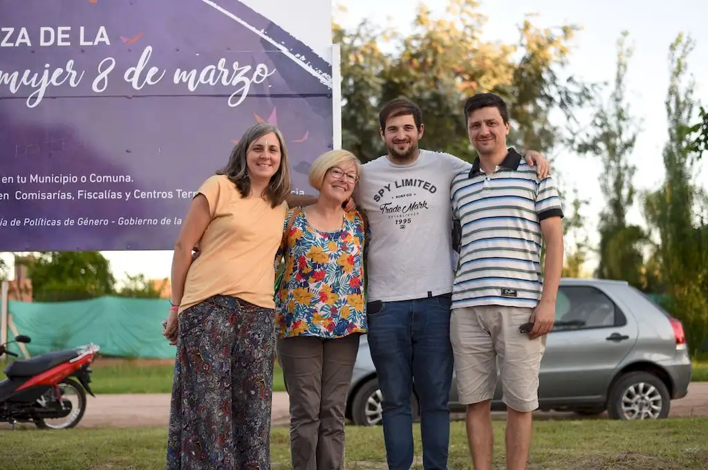 San José del Rincón inauguró su “Plaza de la Mujer “