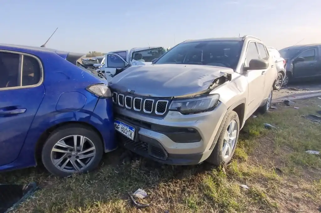El siniestro ocurrió por un fuerte viento huracanado que se desató en la zona.