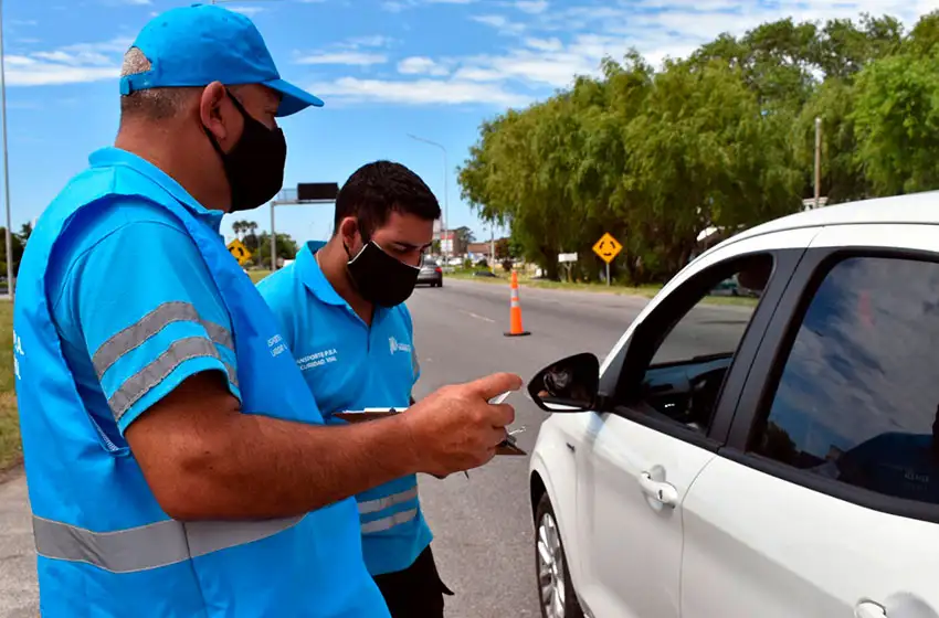 Transporte realizó un megaoperativo de control vehicular y fiscalización en Mar del Plata
