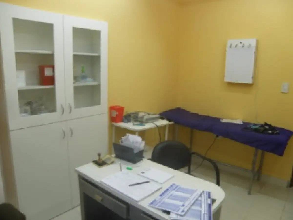 El Fortín: Continúan los trabajos  en el Centro de Salud   