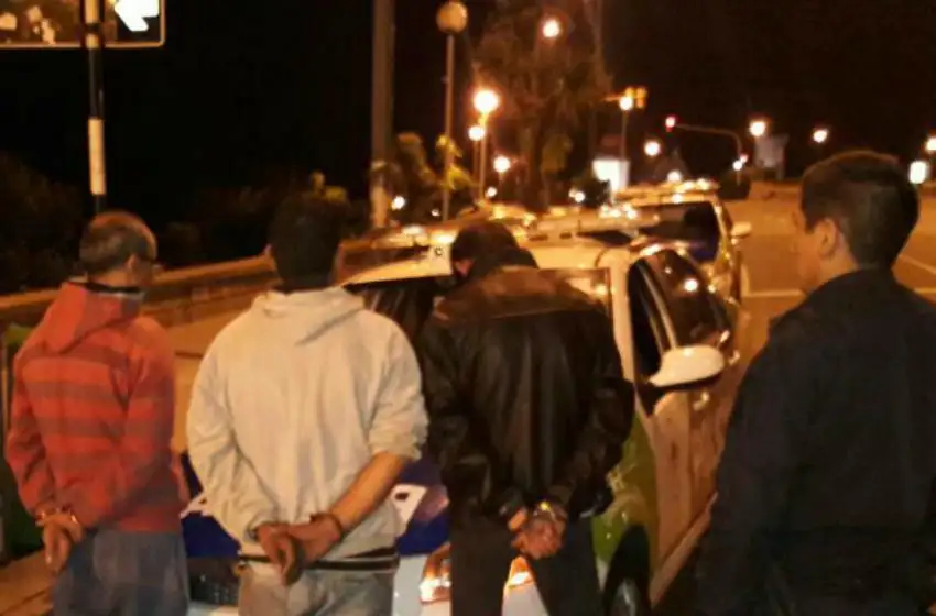 Detuvieron a tres hombres que robaron elementos de una obra