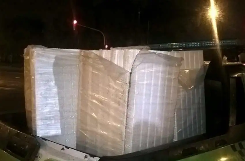 Dos menores fueron aprehendidos por robar telgopor