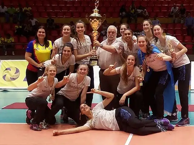 Wolkowyski campeona sudamericana con Argentina