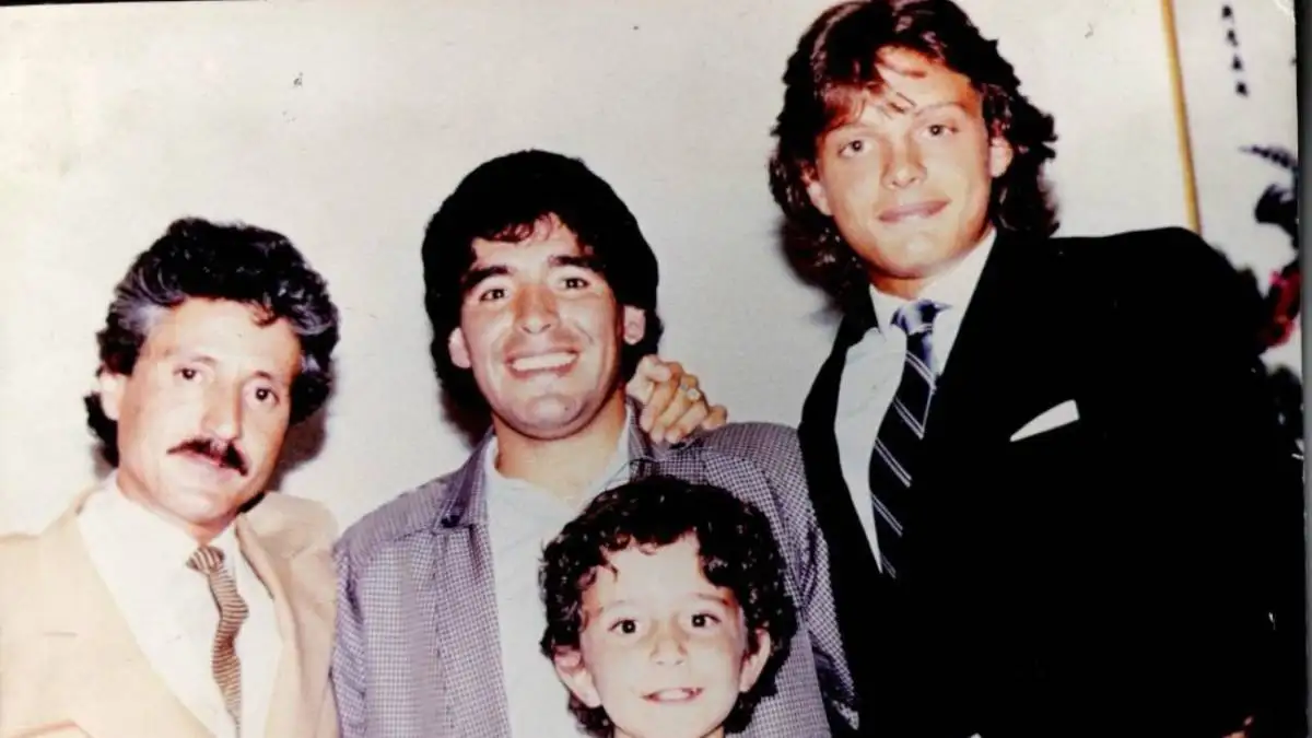 La noche que Maradona le hizo pagar una cuenta de 6 mil dólares a Luis Miguel