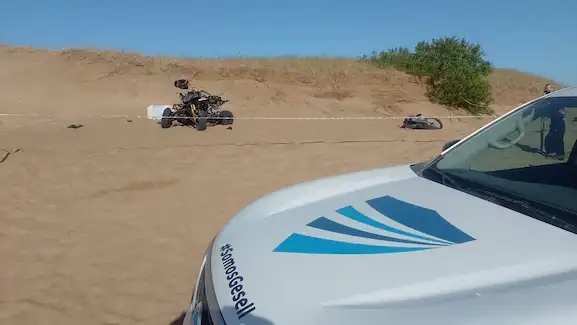 Gabriel Cozzolino perdió la vida a bordo de su moto en Villa Gesell.