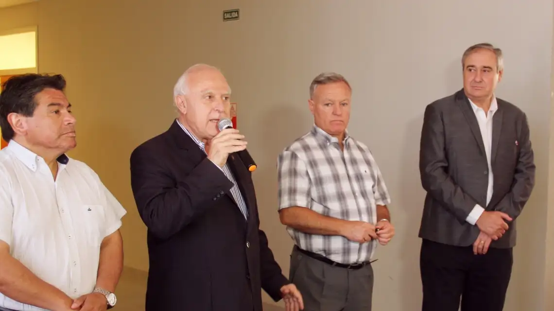 Lifschitz participó del encuentro de fin de año de Bomberos Voluntarios
