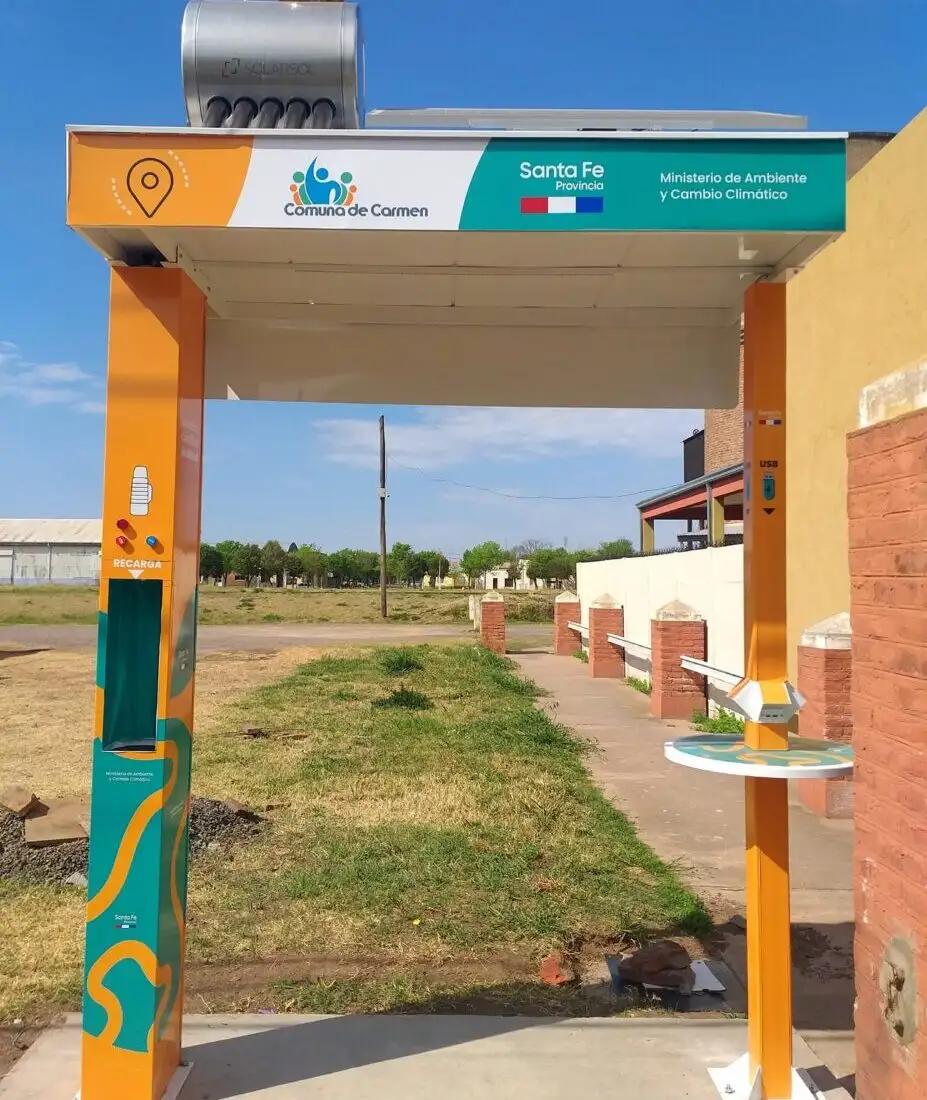 Carmen ya cuenta con su estación solar en el Paseo de la Ciudad