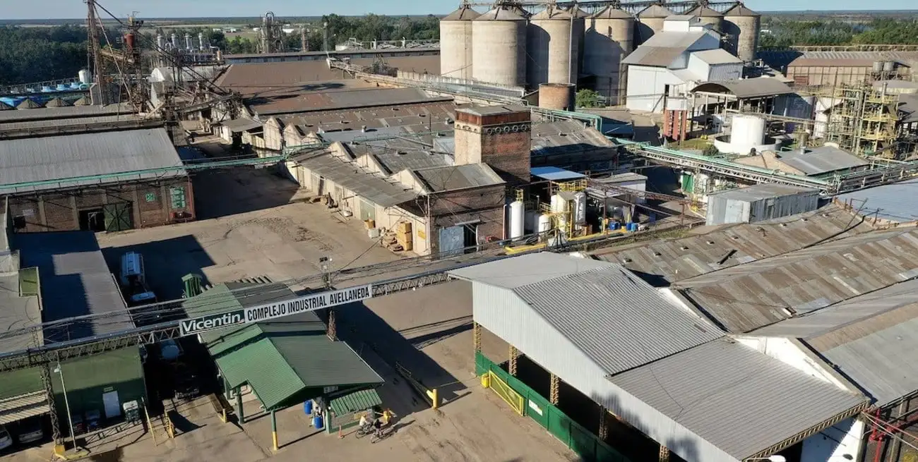 Complejo industrial Vicentin, Avellaneda, provincia de Santa Fe.