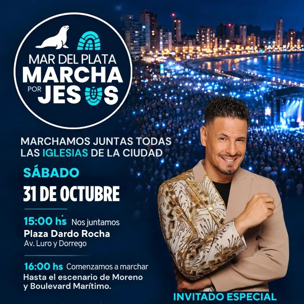 Las iglesias evangélicas se preparan para una multitudinaria marcha en Mar del Plata