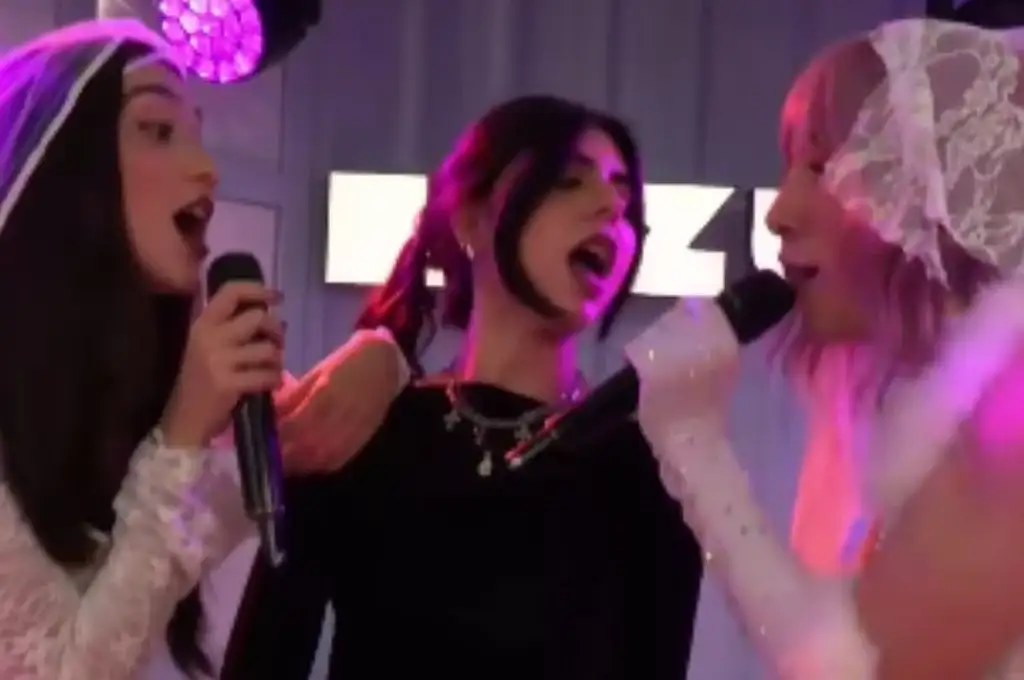 Camila Mayan, Juli Castro y Lucas Spadafora imitaron a Lali, Tini y Marilina Bertoldi