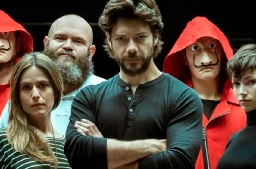 La Casa de Papel: salen a la luz imágenes del rodaje que revelan un gran misterio de la temporada final