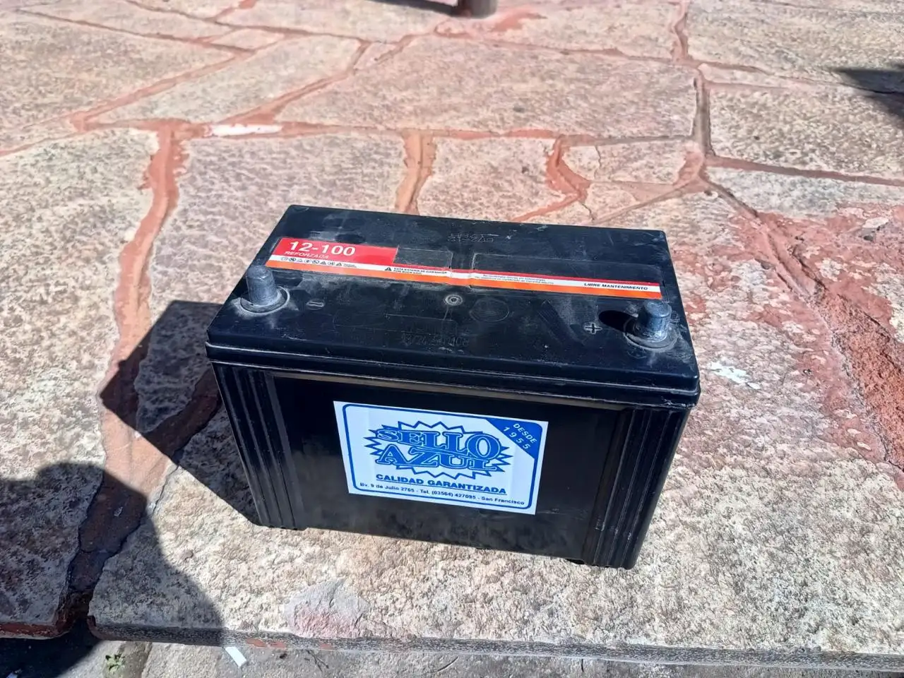 La batería robada.