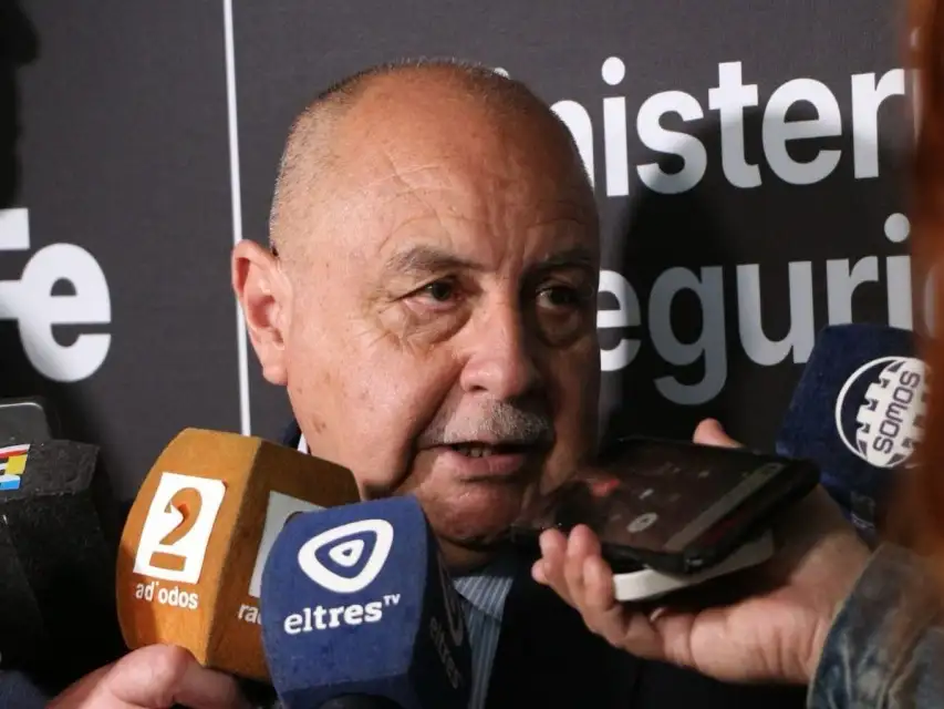 Omar Pereira, secretario de Seguridad Pública, brindó una conferencia de prensa donde detalló la aprehensión.