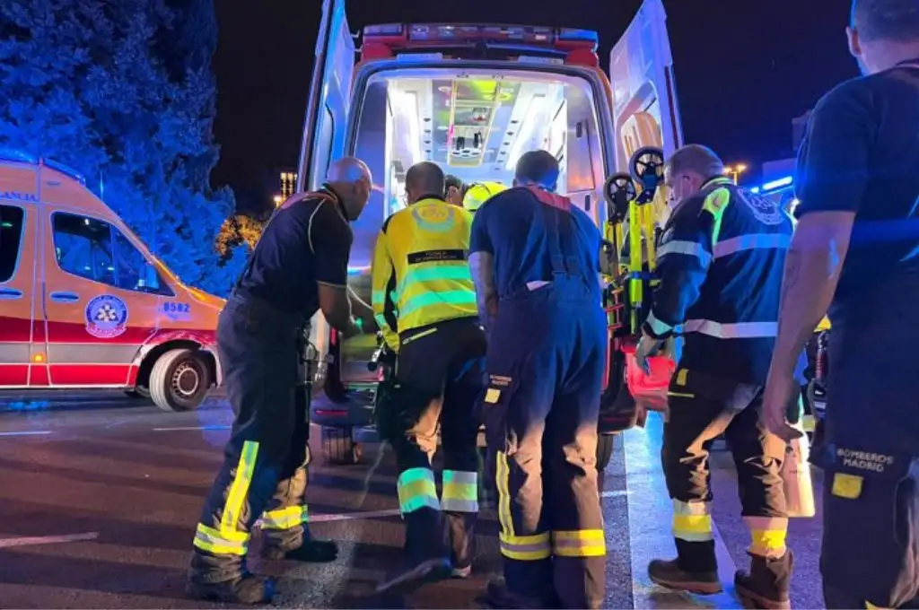 Tragedia en Madrid: dos muertos y diez heridos por el incendio  en un restaurante por un plato flambeado