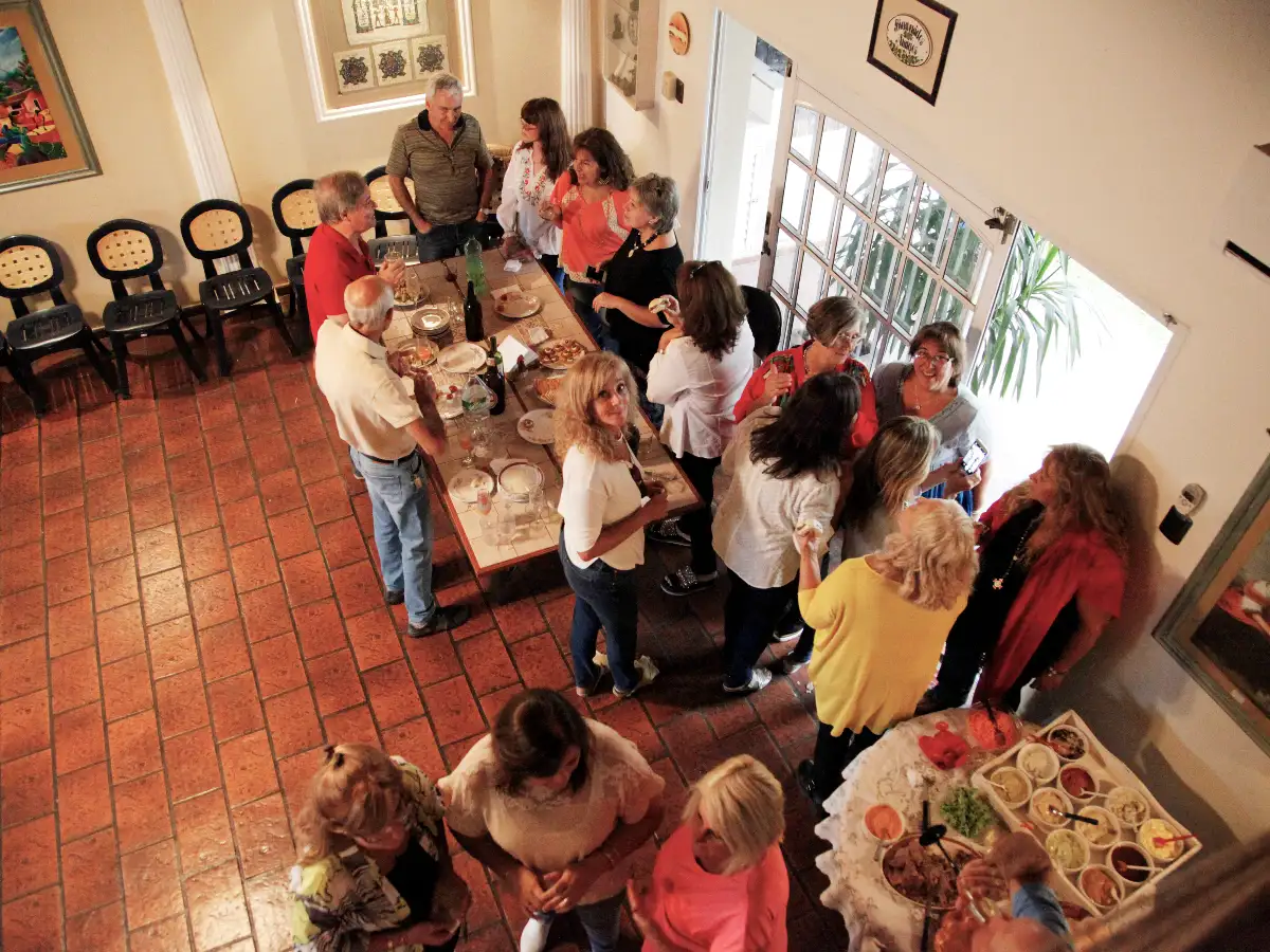 Un grupo de amigos se reencontró y revivió los “asaltos” 