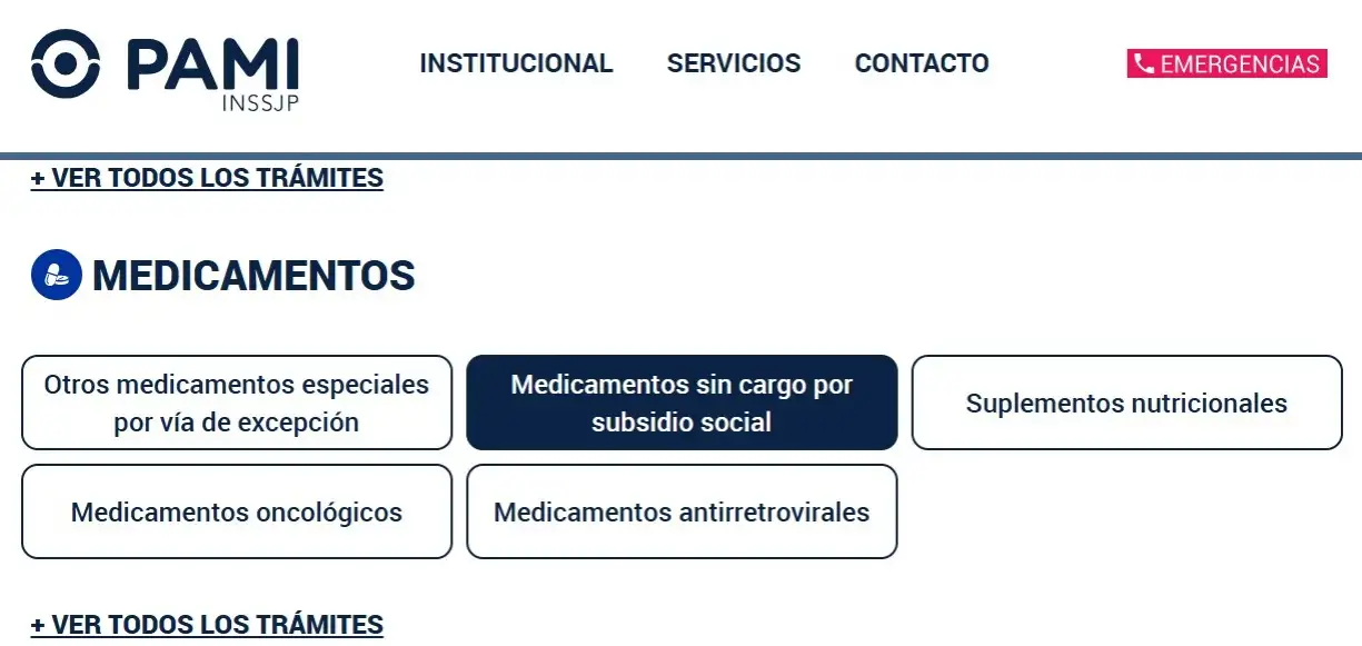PAMI remedios