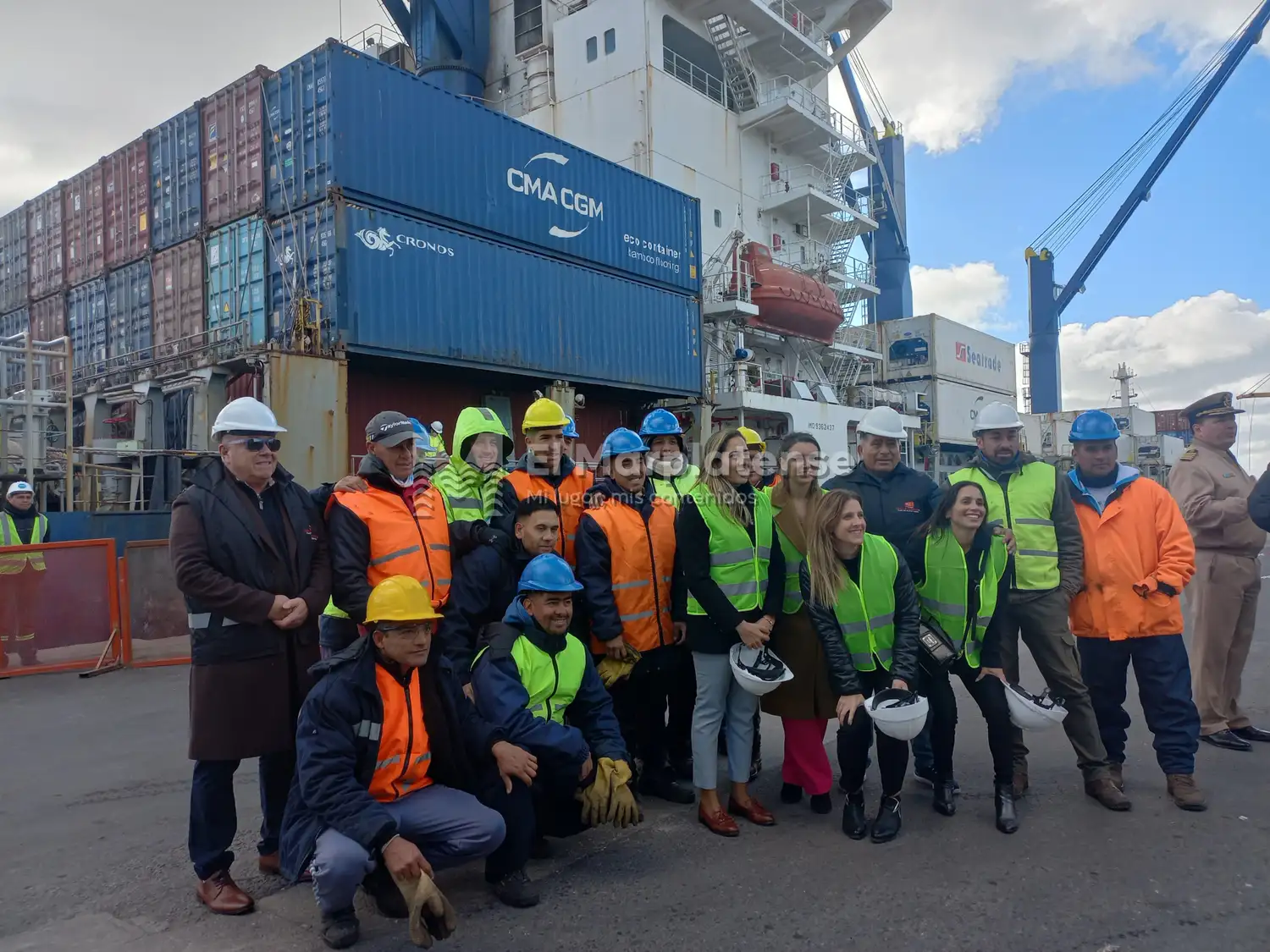 La naviera CMA CGM se estableció en la ciudad para generar una nueva oportunidad de transporte de cargas marítima en el circuito de comercio exterior.