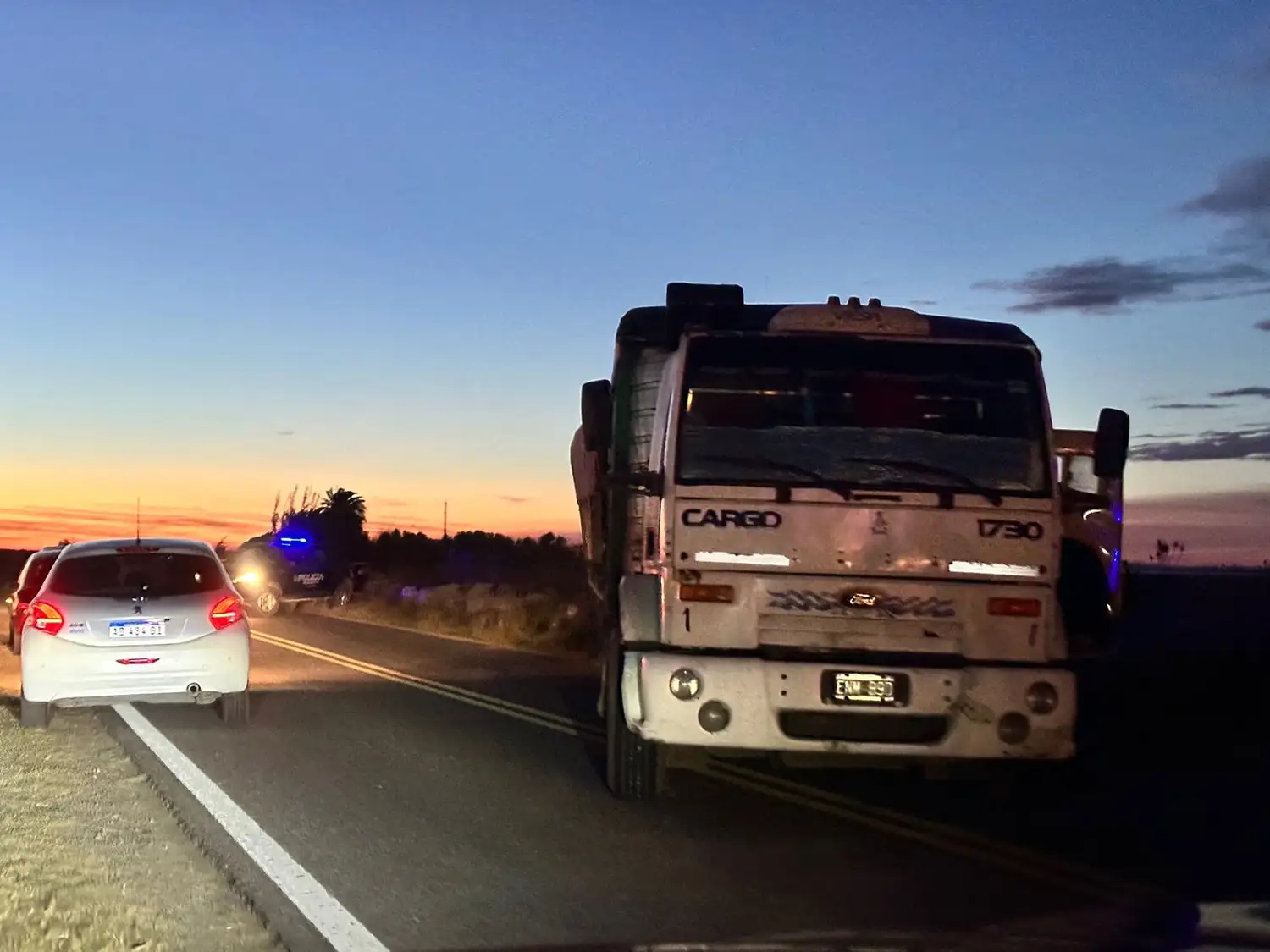 Ruta 90 cortada