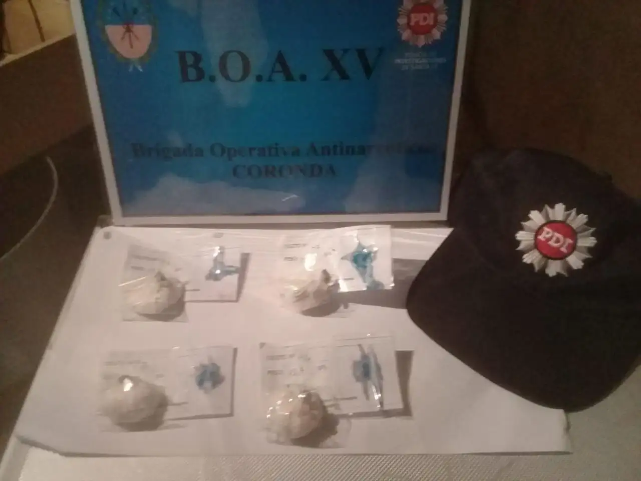 PDI realizó allanamientos y secuestró droga en Gálvez
