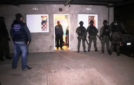 Personal de drogas secuestró gran cantidad de estupefacientes y armas