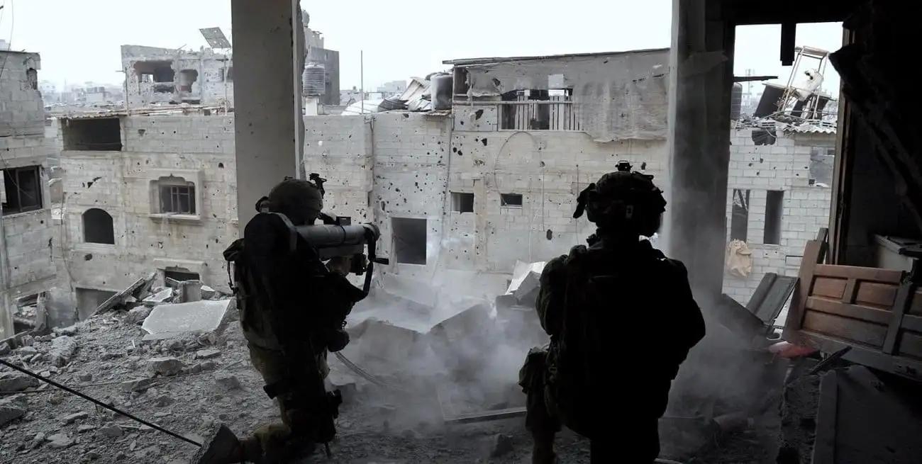 Operativo en Gaza este jueves por parte del las FDI. Crédito: Israel Defense Forces/Reuters